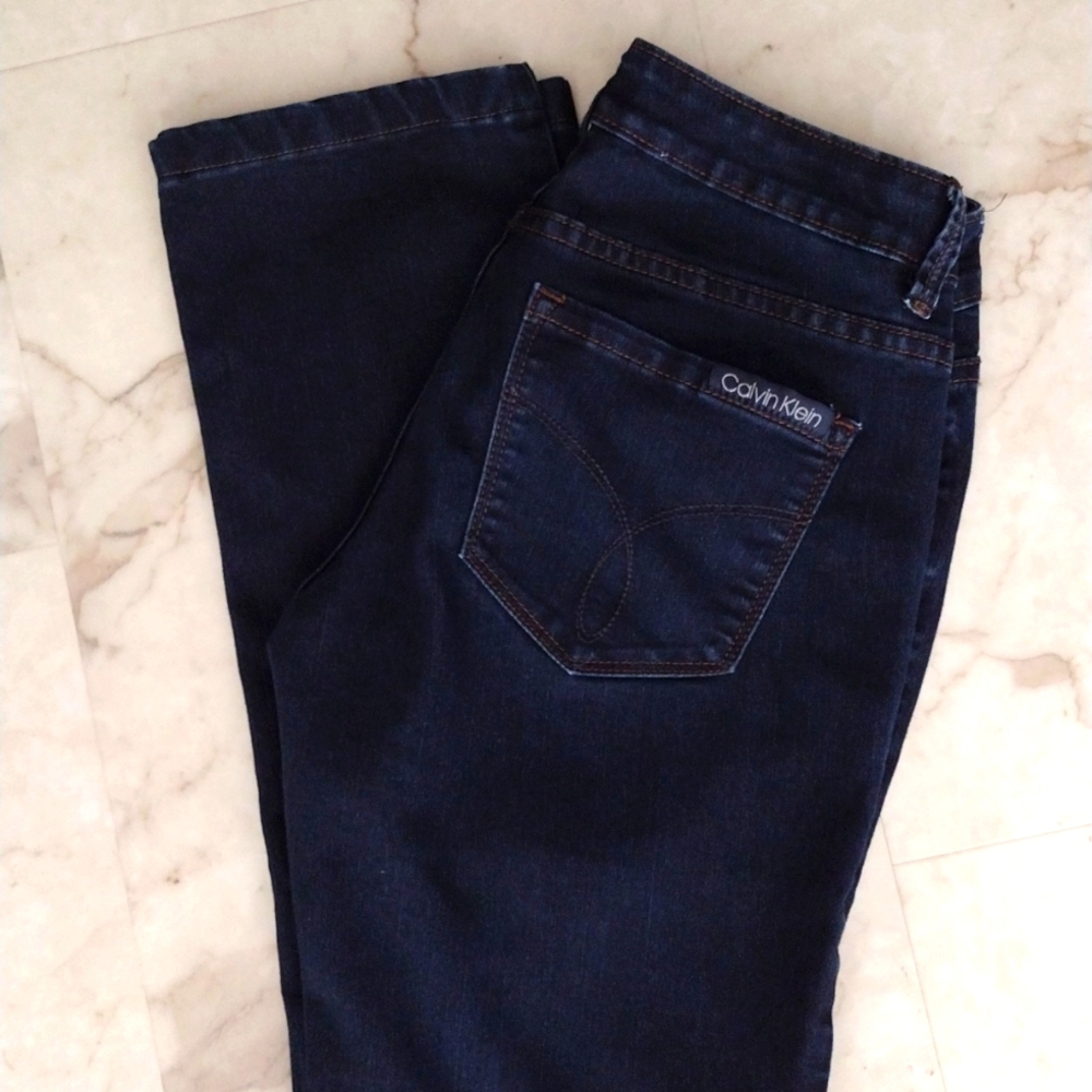 Calvin Klein Jeans Straight Leg Indigo Denim